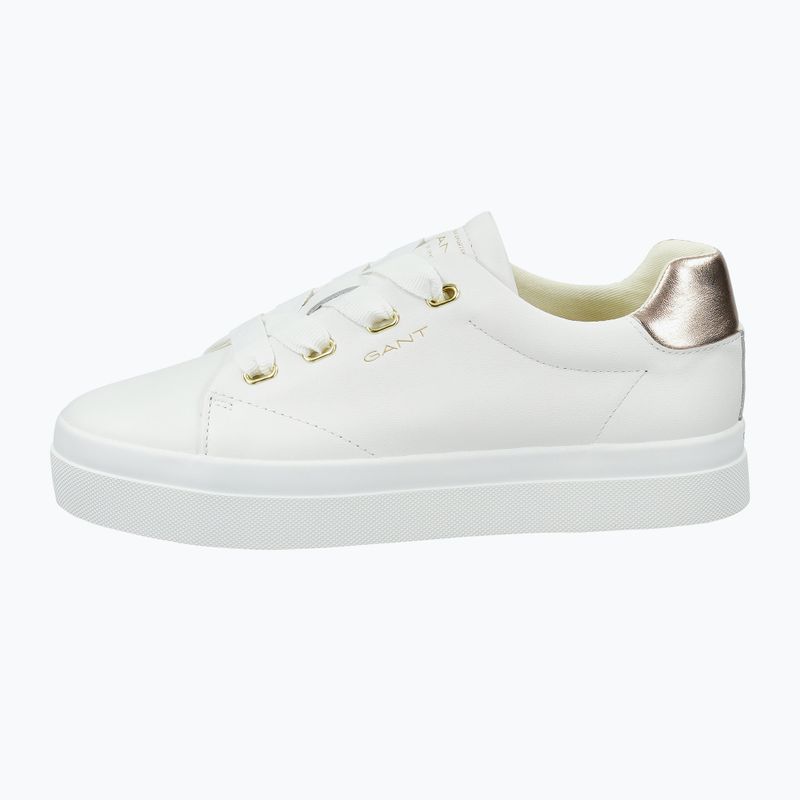 Buty damskie GANT Avona white/rose gold 2