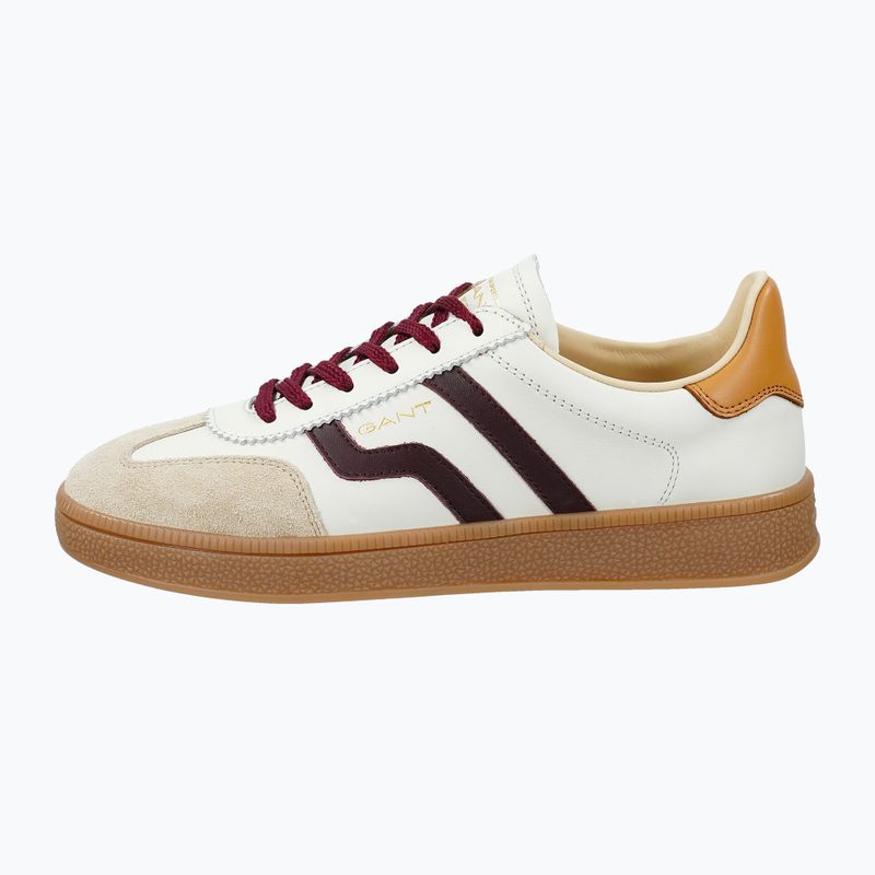 Buty damskie GANT Cuzima off white/plum red 2