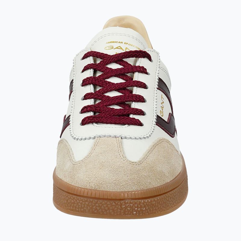 Buty damskie GANT Cuzima off white/plum red 3