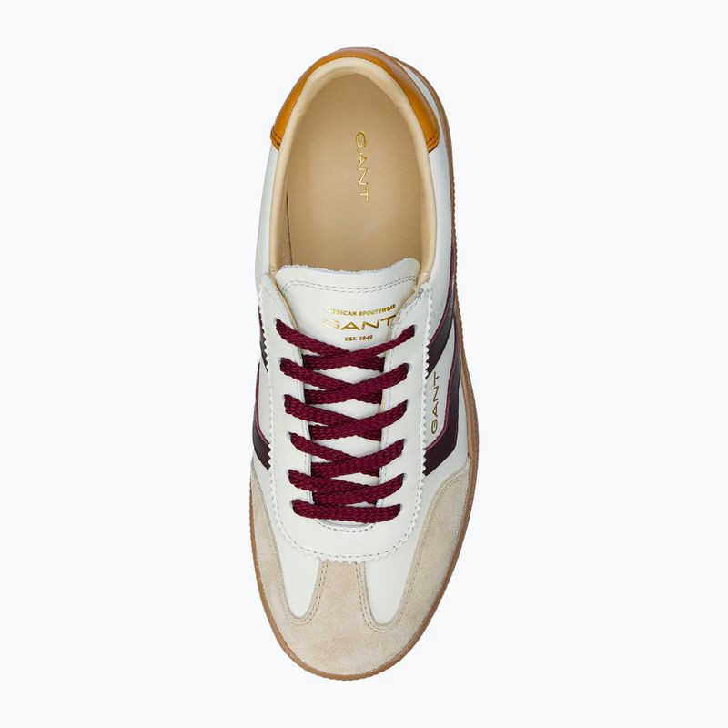 Buty damskie GANT Cuzima off white/plum red 6