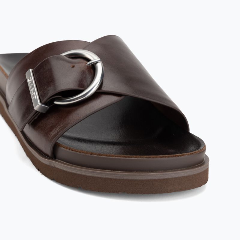 Klapki damskie GANT Mardale dark brown 7