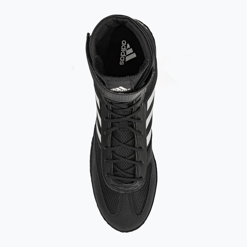Buty bokserskie męskie adidas Combat Speed.5 black/silver 6
