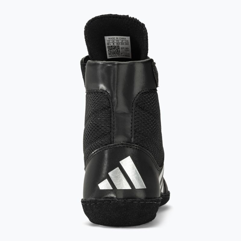 Buty bokserskie męskie adidas Combat Speed.5 black/silver BA8007 7