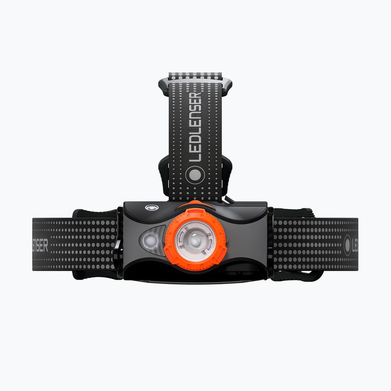 Latarka czołowa Ledlenser MH7 WindowBox black/orange 4
