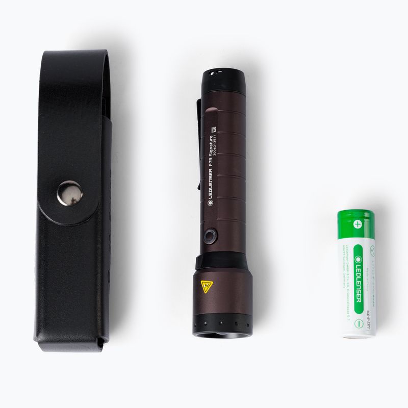 Latarka Ledlenser P7R Signature black 5