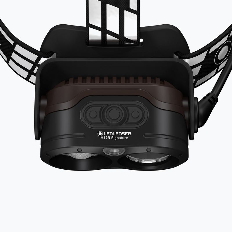 Latarka czołowa Ledlenser H19R Signature black 7