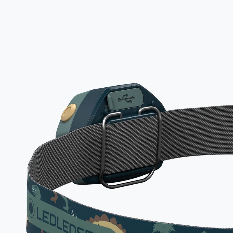 Latarka czołowa Ledlenser KidLed 4R Box green 3