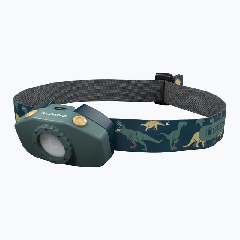 Latarka czołowa dziecięca Ledlenser KidLed 2 Box green