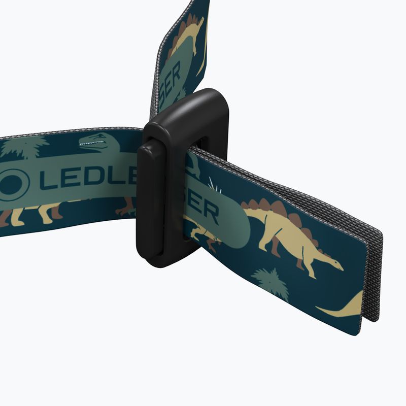 Latarka czołowa dziecięca Ledlenser KidLed 2 Box green 4