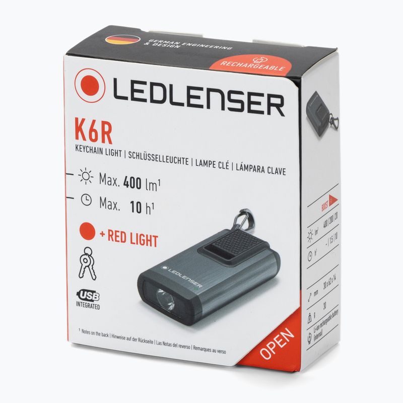 Latarka Ledlenser K6R Box grey 2