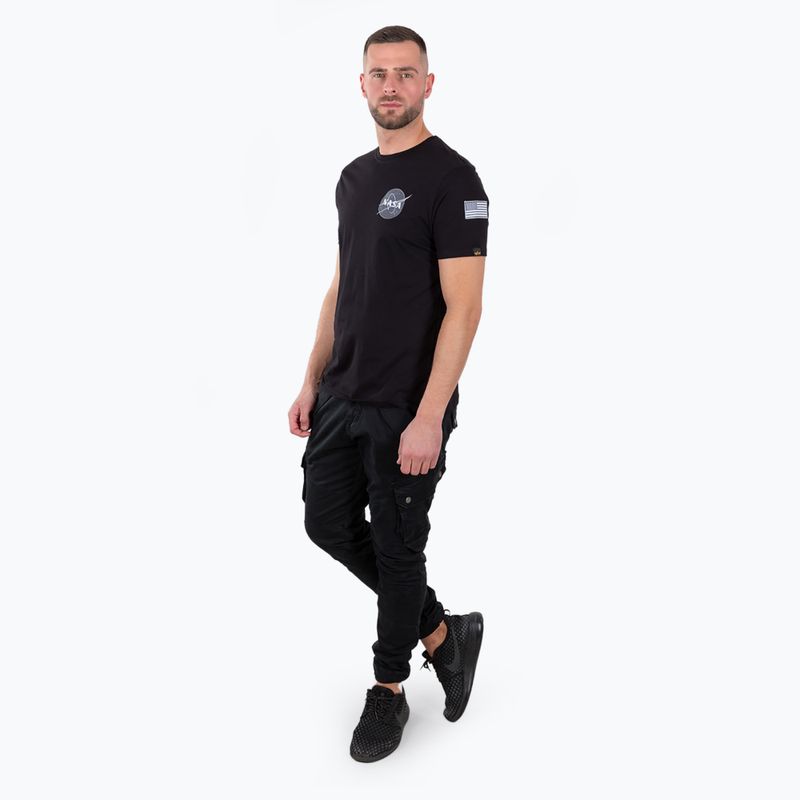 Koszulka męska Alpha Industries Space Shuttle T black 2