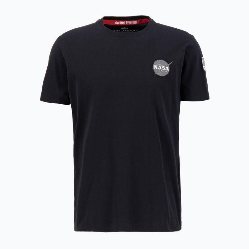 Koszulka męska Alpha Industries Space Shuttle T black 3