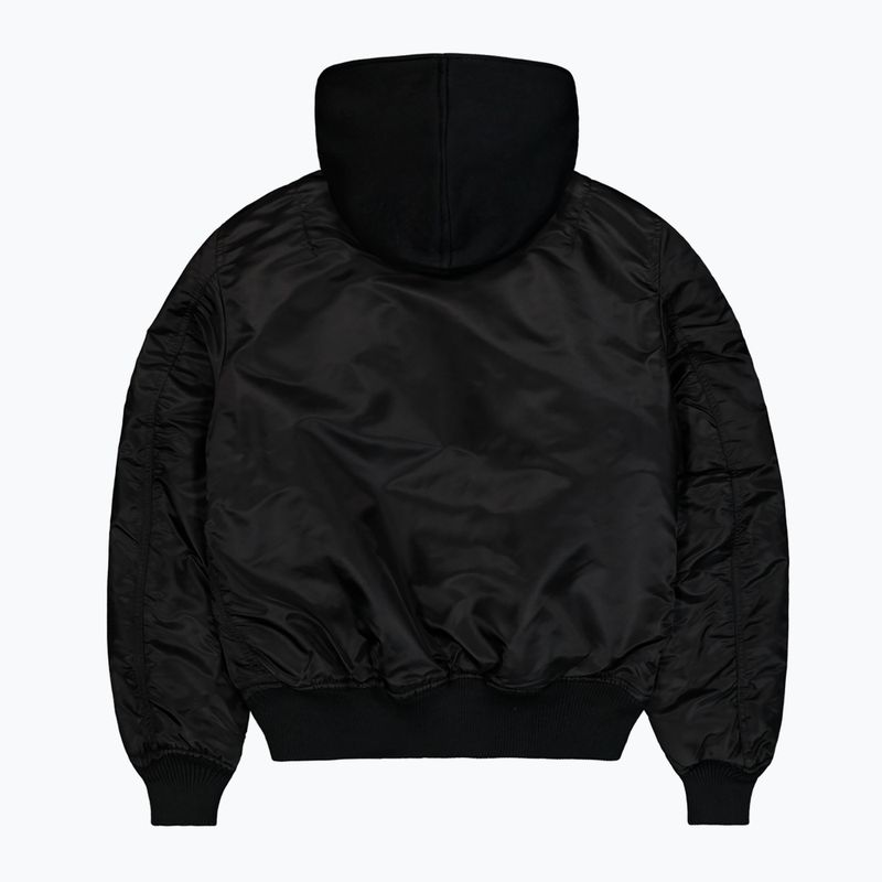 Kurtka męska Alpha Industries MA-1 D-Tec Sleeve Embroidery Bomber black/reflective 8
