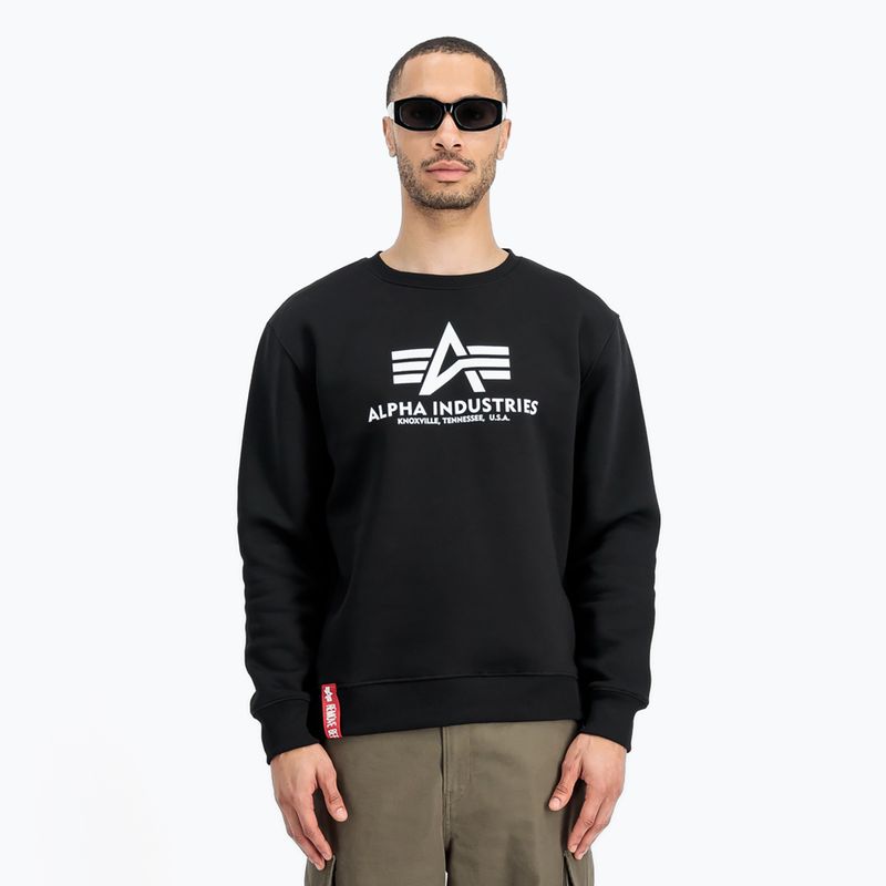 Bluza męska Alpha Industries Basic black