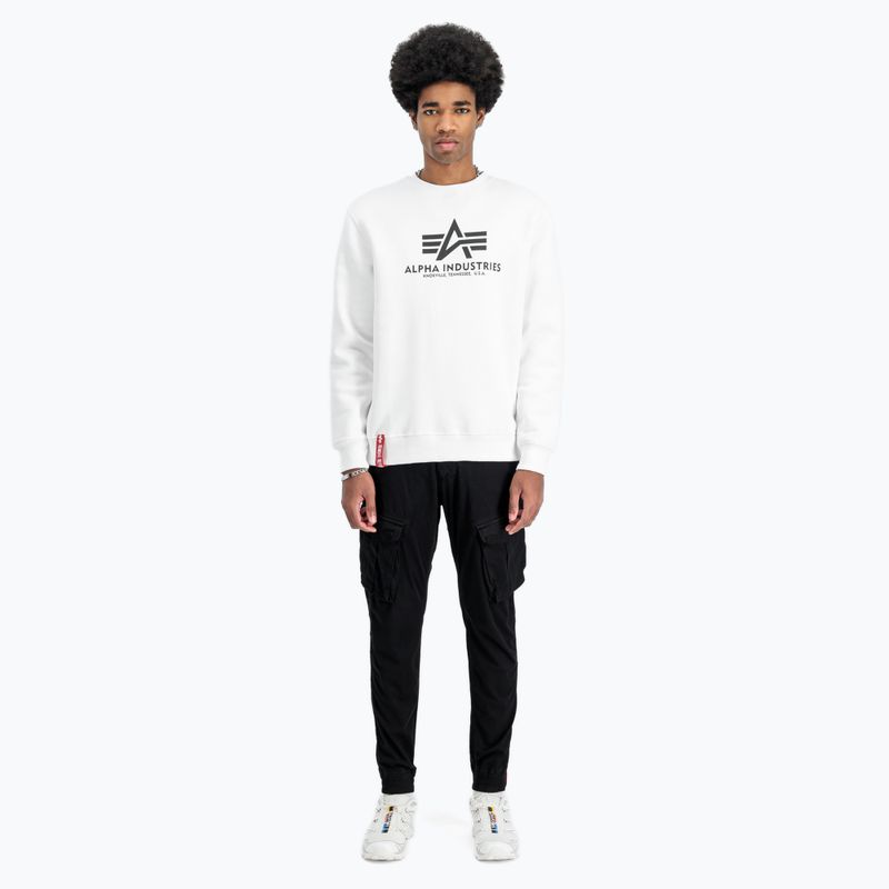 Bluza męska Alpha Industries Basic white 2