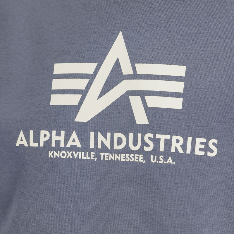 Bluza męska Alpha Industries Basic greyblack 4