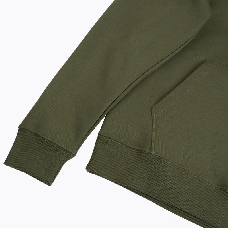 Bluza męska Alpha Industries Red Stripe Hoodie dark green 4