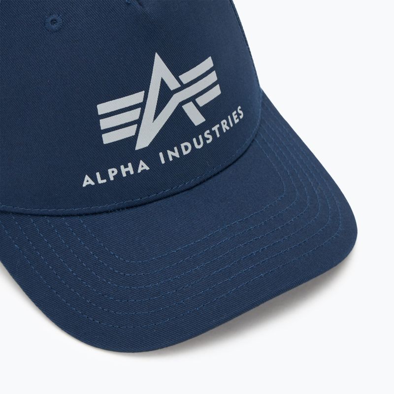 Czapka z daszkiem męska Alpha Industries Basic Trucker rep.blue 3