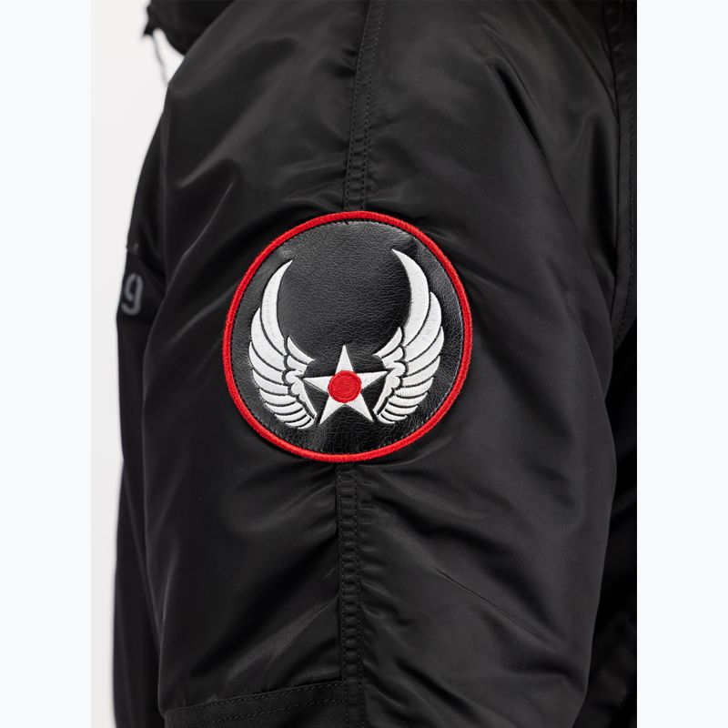 Kurtka męska Alpha Industries N3B Airborne Hooded black 6