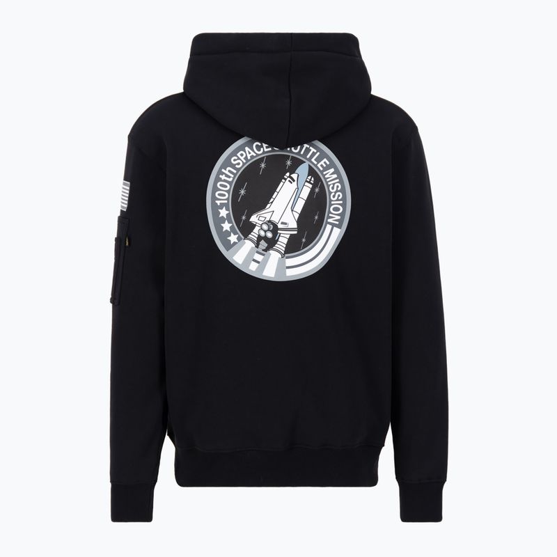 Bluza męska Alpha Industries Space Shuttle black 2