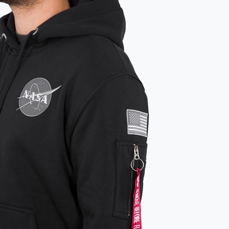 Bluza męska Alpha Industries Space Shuttle black 4