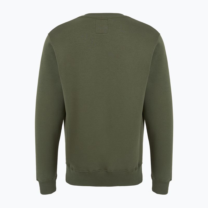 Bluza męska Alpha Industries Basic Small Logo dark olive 6