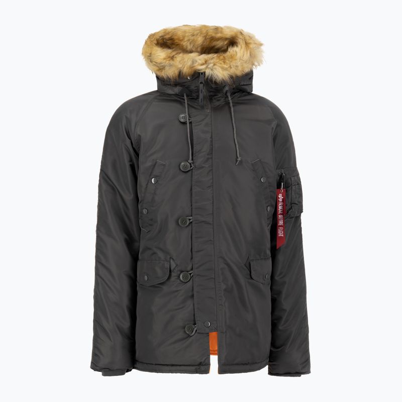 Kurtka męska Alpha Industries N-3B VF grey / black