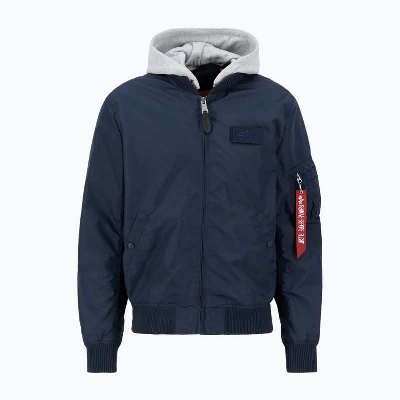 Kurtka męska Alpha Industries MA-1 TT Two Tone Hood rep.blue 4