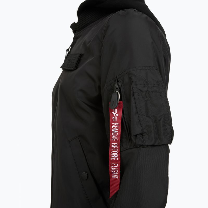 Kurtka męska Alpha Industries MA-1 TT Two Tone Hood black/black 7
