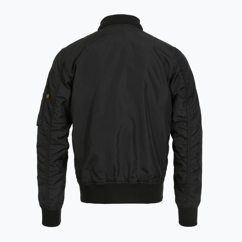 Kurtka męska Alpha Industries MA-1 TT Two Tone Hood black/black 9
