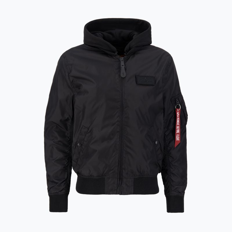 Kurtka męska Alpha Industries MA-1 TT Two Tone Hood black/black 3