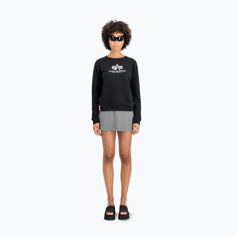 Bluza damska Alpha Industries New Basic black 2