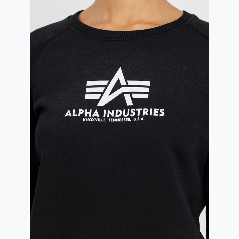 Bluza damska Alpha Industries New Basic black 5