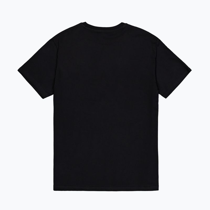 Koszulka męska Alpha Industries Basic Small Logo black/neon orange 6