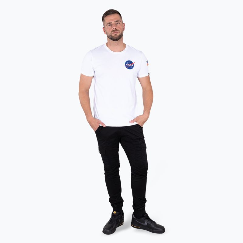 Koszulka męska Alpha Industries Space Shuttle T white 2