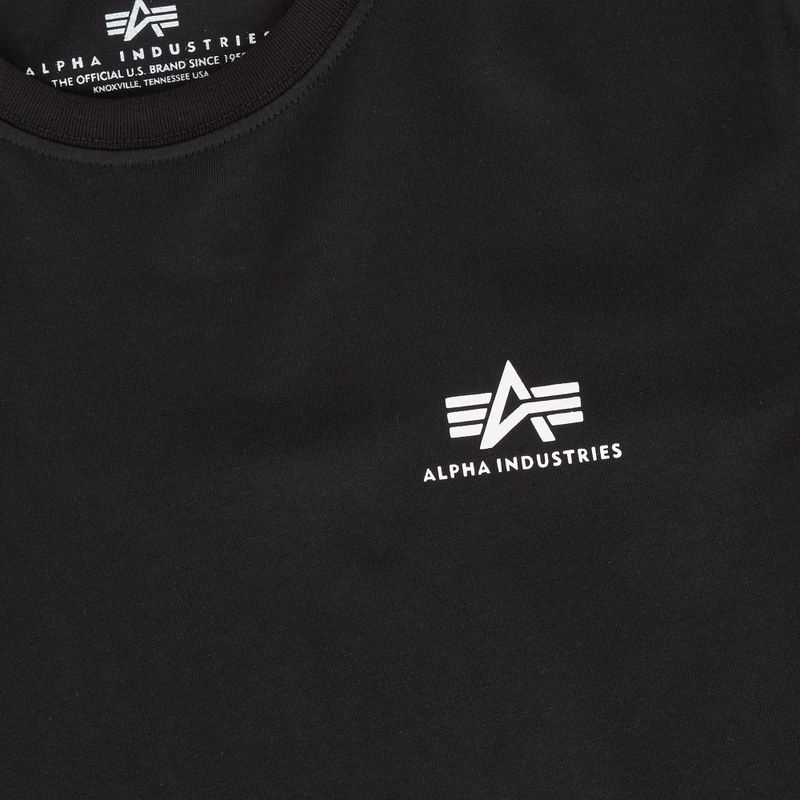 Koszulka męska Alpha Industries Backprint black 3