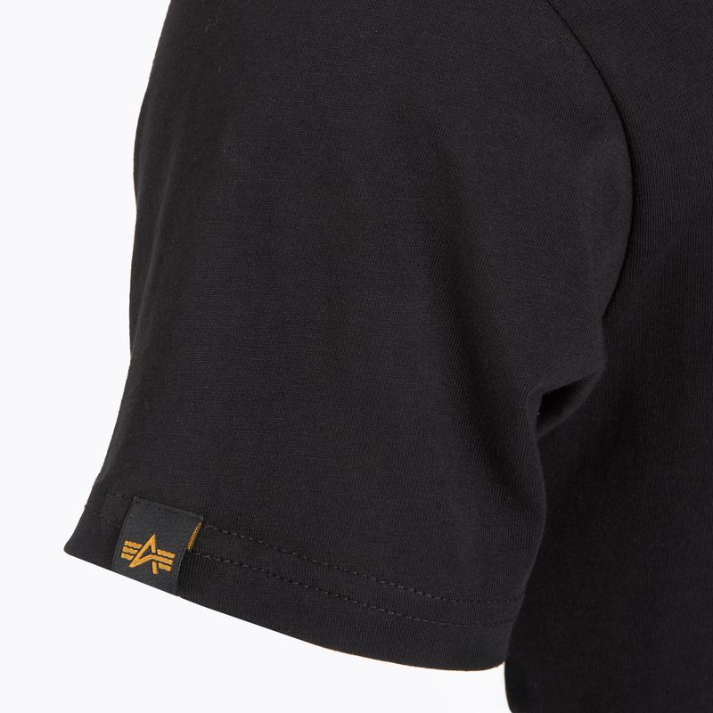 Koszulka męska Alpha Industries Backprint black 4