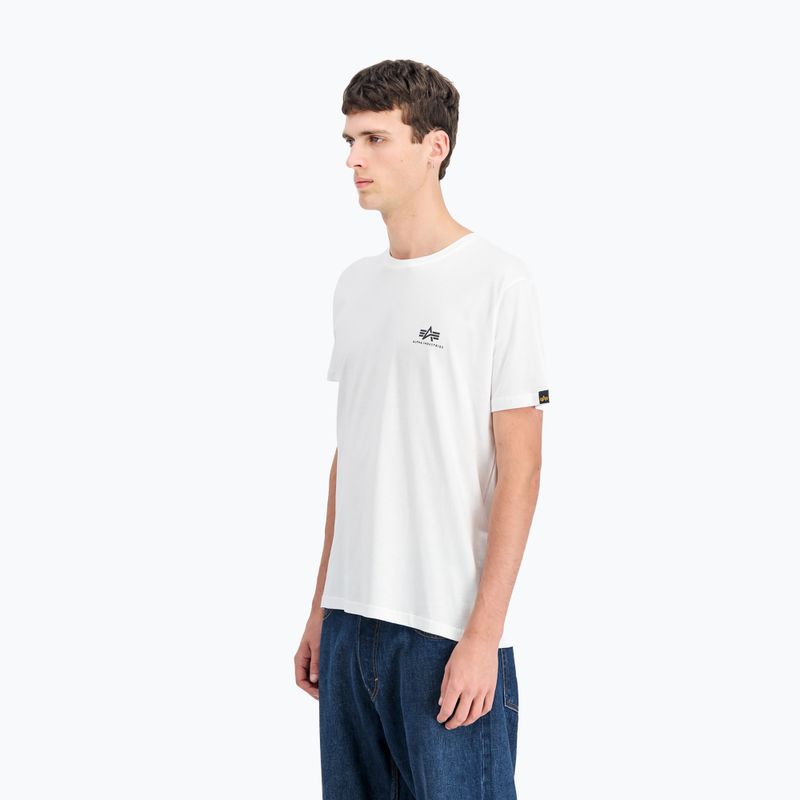 Koszulka męska Alpha Industries Backprint white 4
