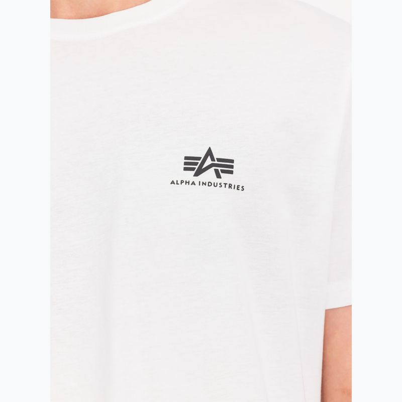 Koszulka męska Alpha Industries Backprint white 6