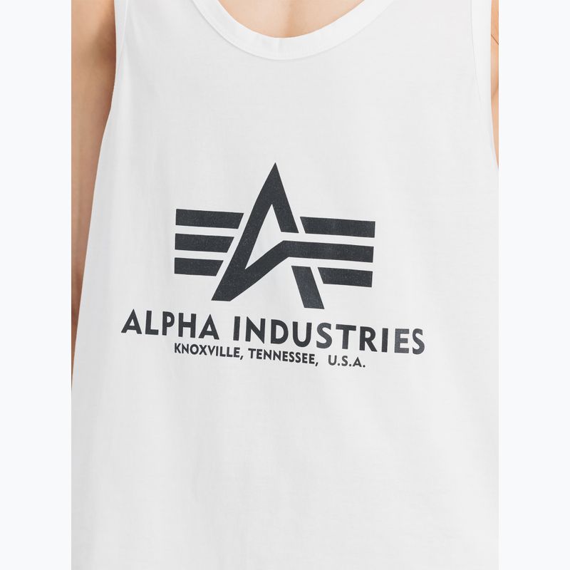 Koszulka męska Alpha Industries Basic Tank Body Building white 5