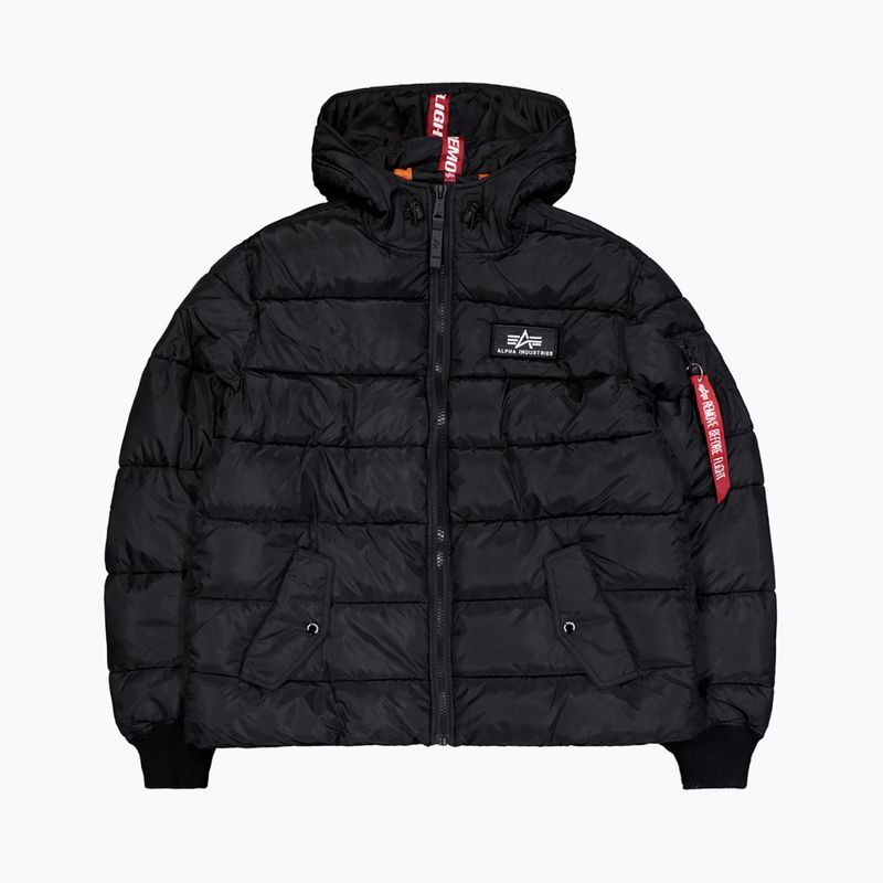 Kurtka męska Alpha Industries Hooded Puffer Faux Down black 8
