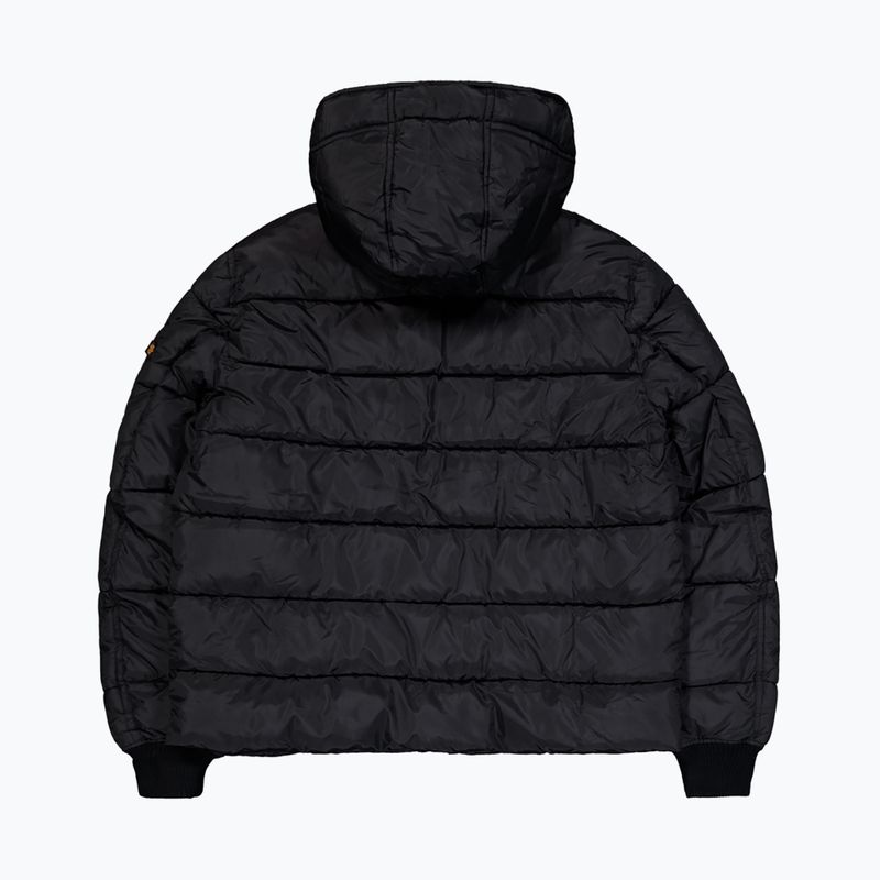 Kurtka męska Alpha Industries Hooded Puffer Faux Down black 9