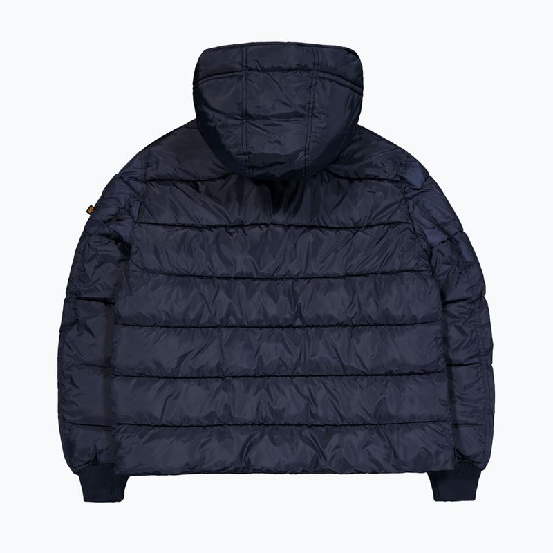 Kurtka męska Alpha Industries Hooded Puffer Faux Down rep.blue 6