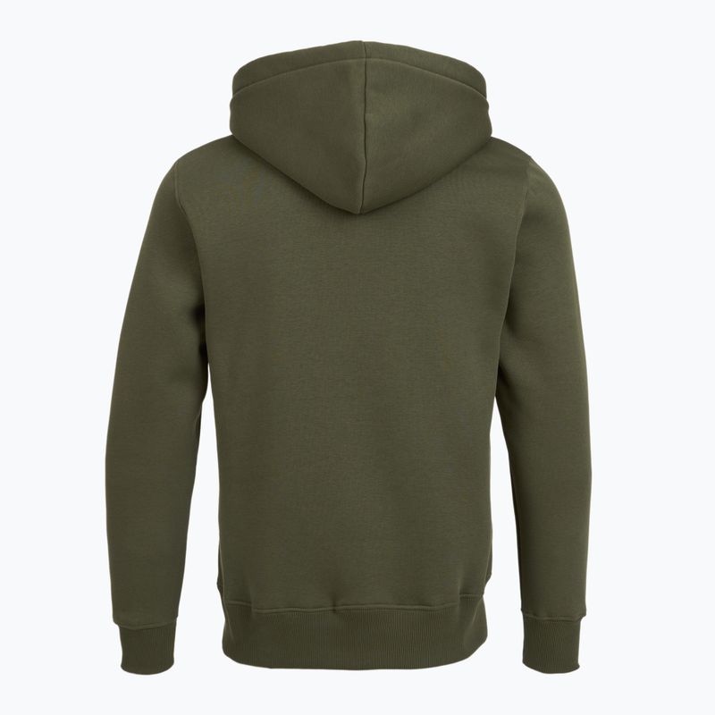 Bluza męska Alpha Industries Basic Zip SL dark olive 2