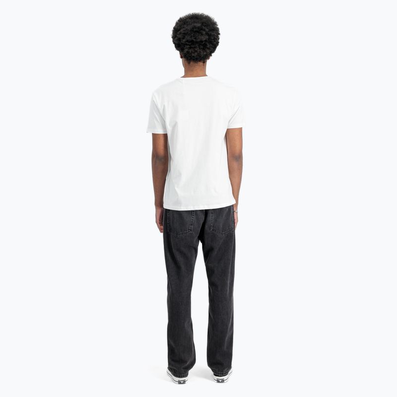 Koszulka męska Alpha Industries Basic Mid Logo white 3