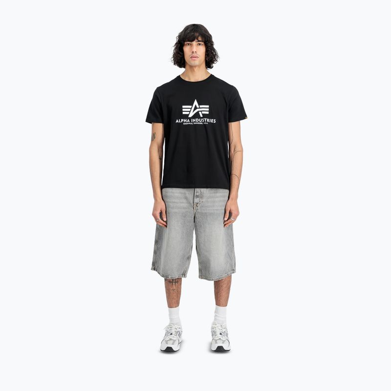 Koszulki męskie Alpha Industries Basic T (2 szt.) black 2