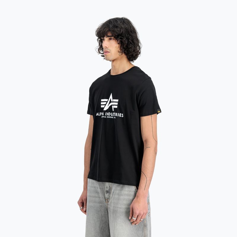 Koszulki męskie Alpha Industries Basic T (2 szt.) black 4