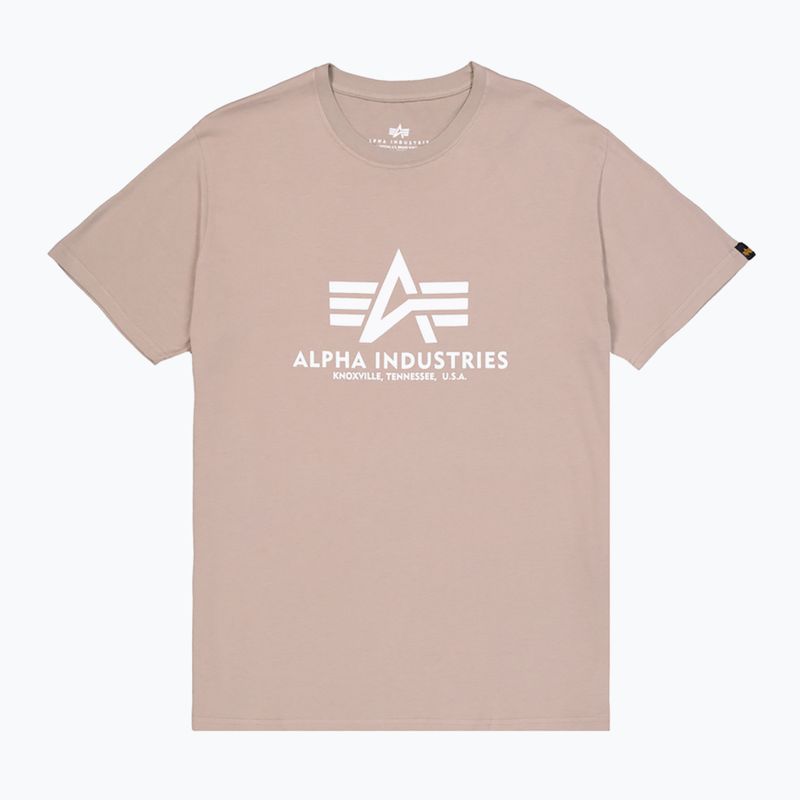 Koszulka męska Alpha Industries Basic vintage sand 7
