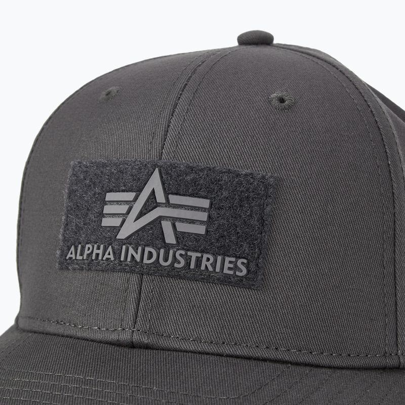 Czapka z daszkiem Alpha Industries VLC vintage grey 4