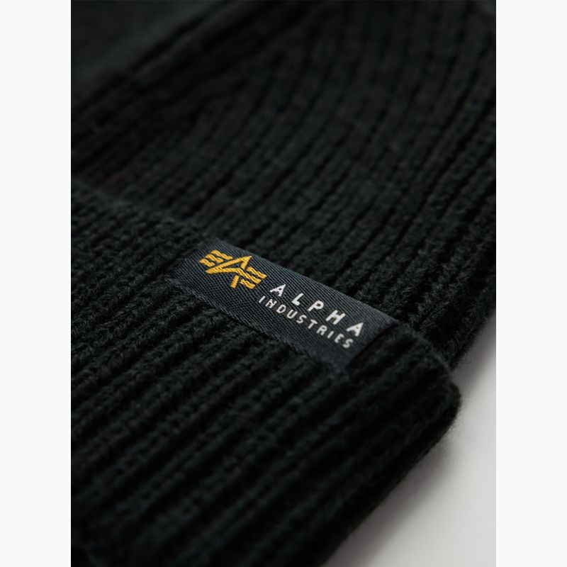 Czapka Alpha Industries Dockers Beanie black 3